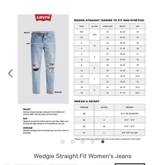 NWT Size Women’s Gray Wash 6/Short Levi’s High Rise Wedgie Straight Jeans - Picture 7 of 9